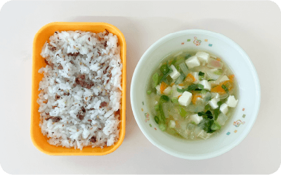 白ごはん弁当